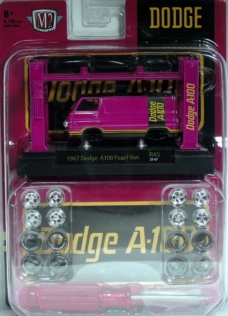 M2 Machines Model Kit Release 45 1967 Dodge A100 Panel Van